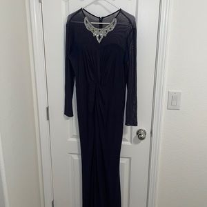 Gorgeous dark navy blue gown